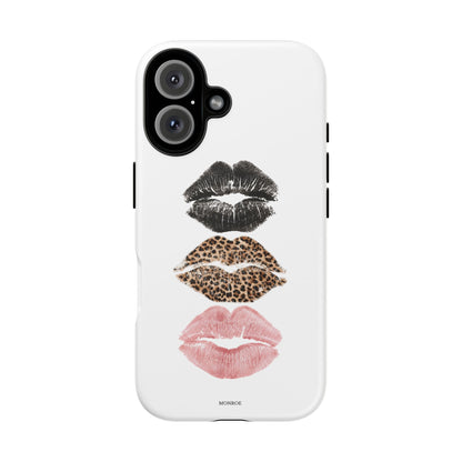 Leopard Glam Lip Tough Case