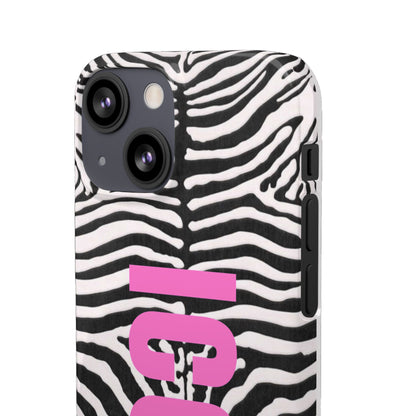 Icon Zebra Striped Case