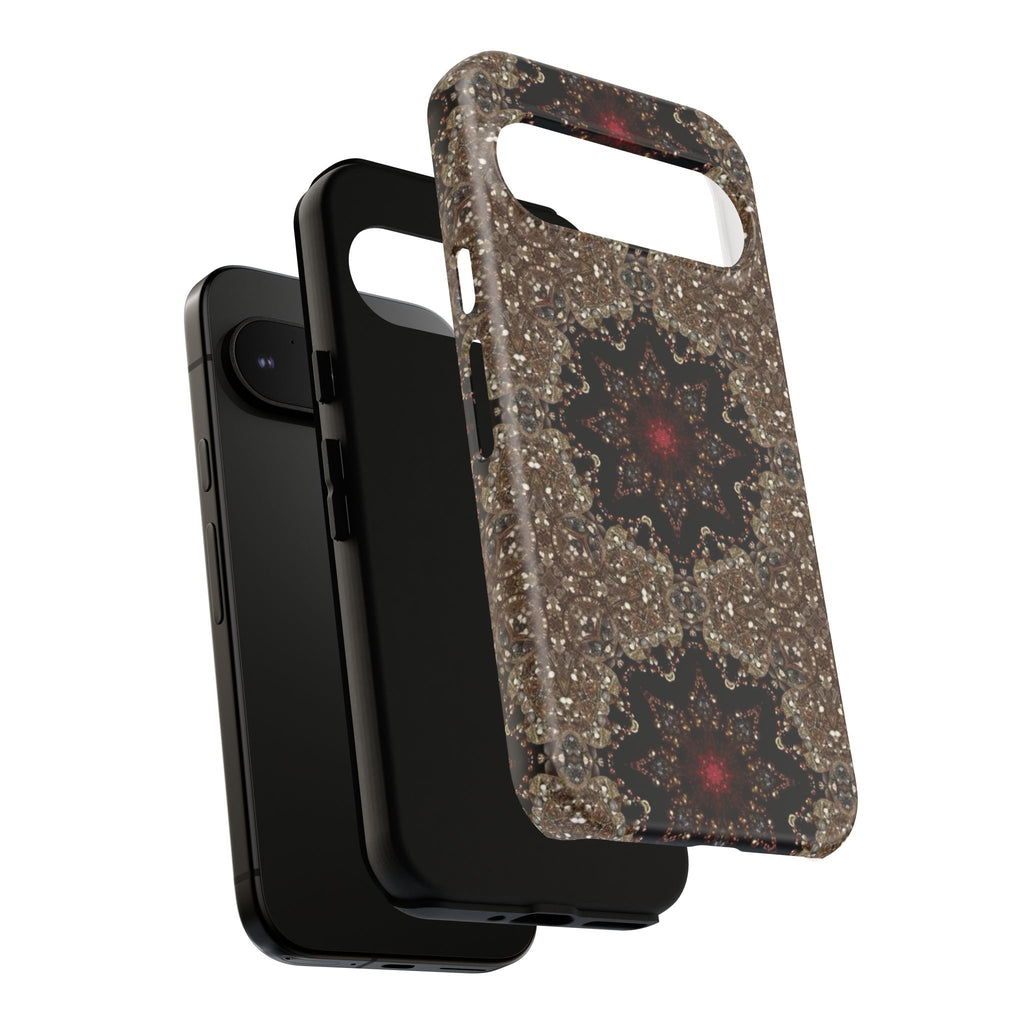 Brown Mandala Tough Protective Case