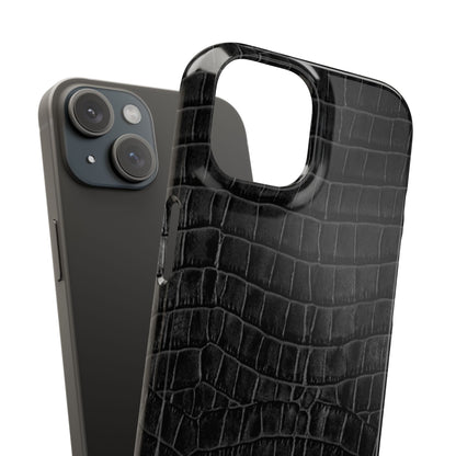 Black Croc Case