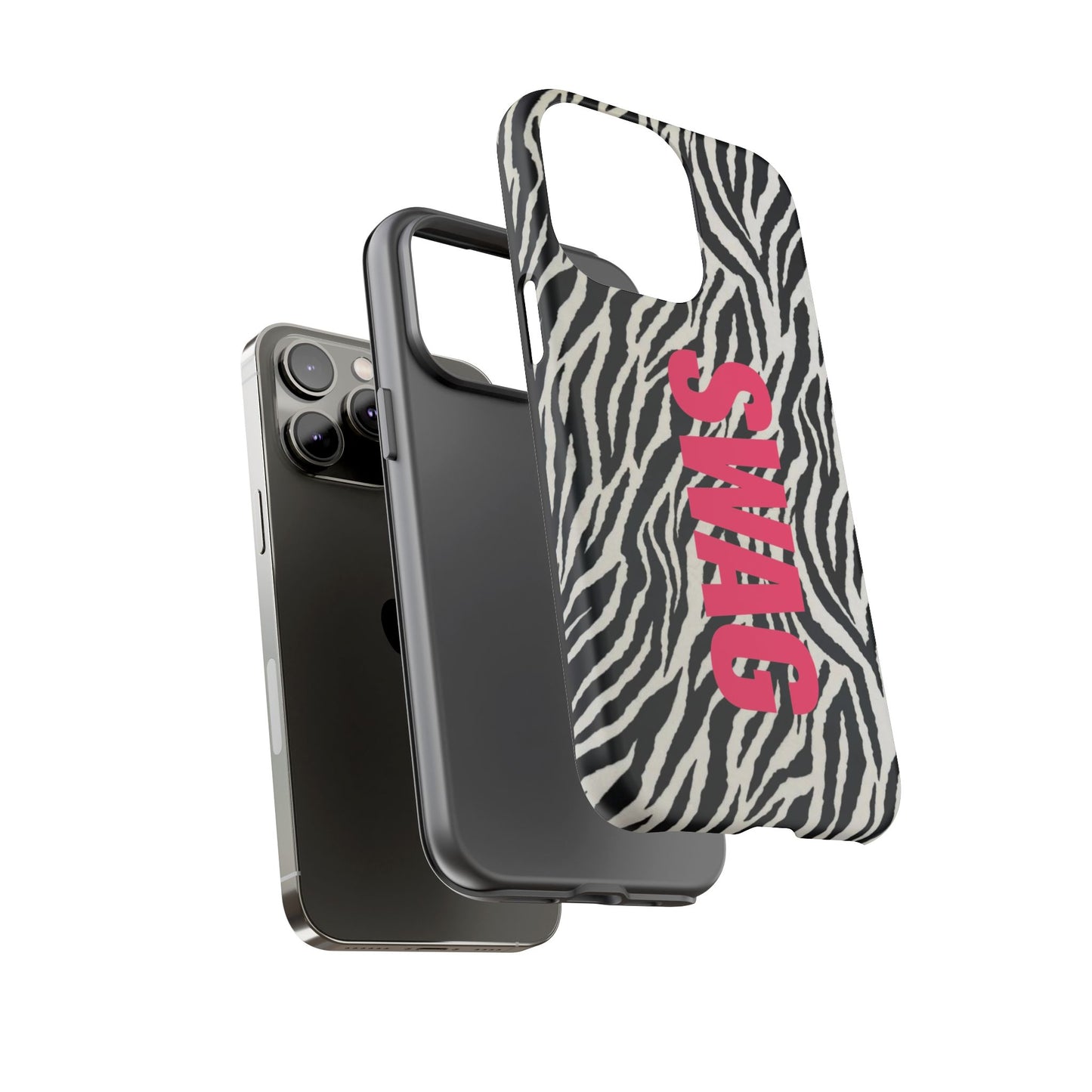 Zebra Print  "SWAG" Tough Case