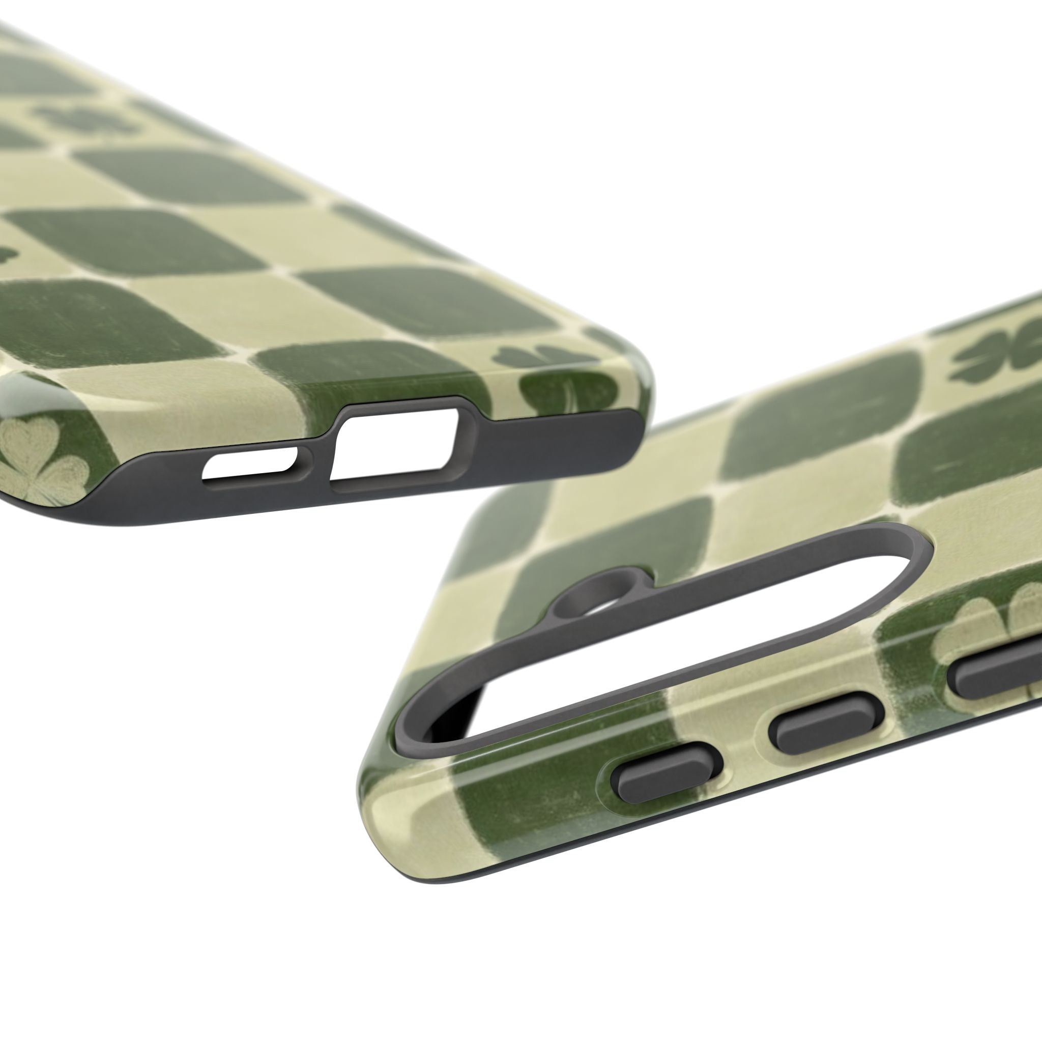 Clover Checker Tough Phone Case