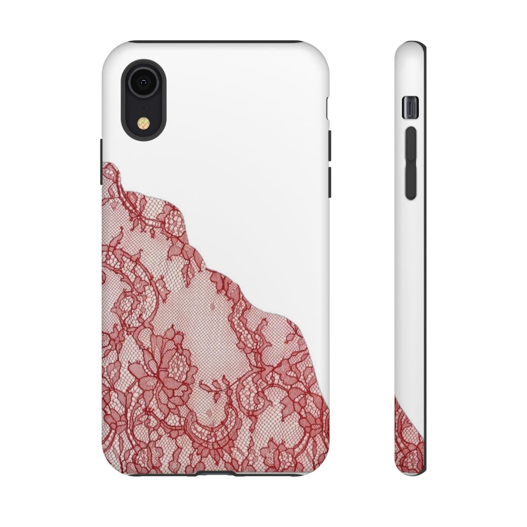 Red Lace Phone Case