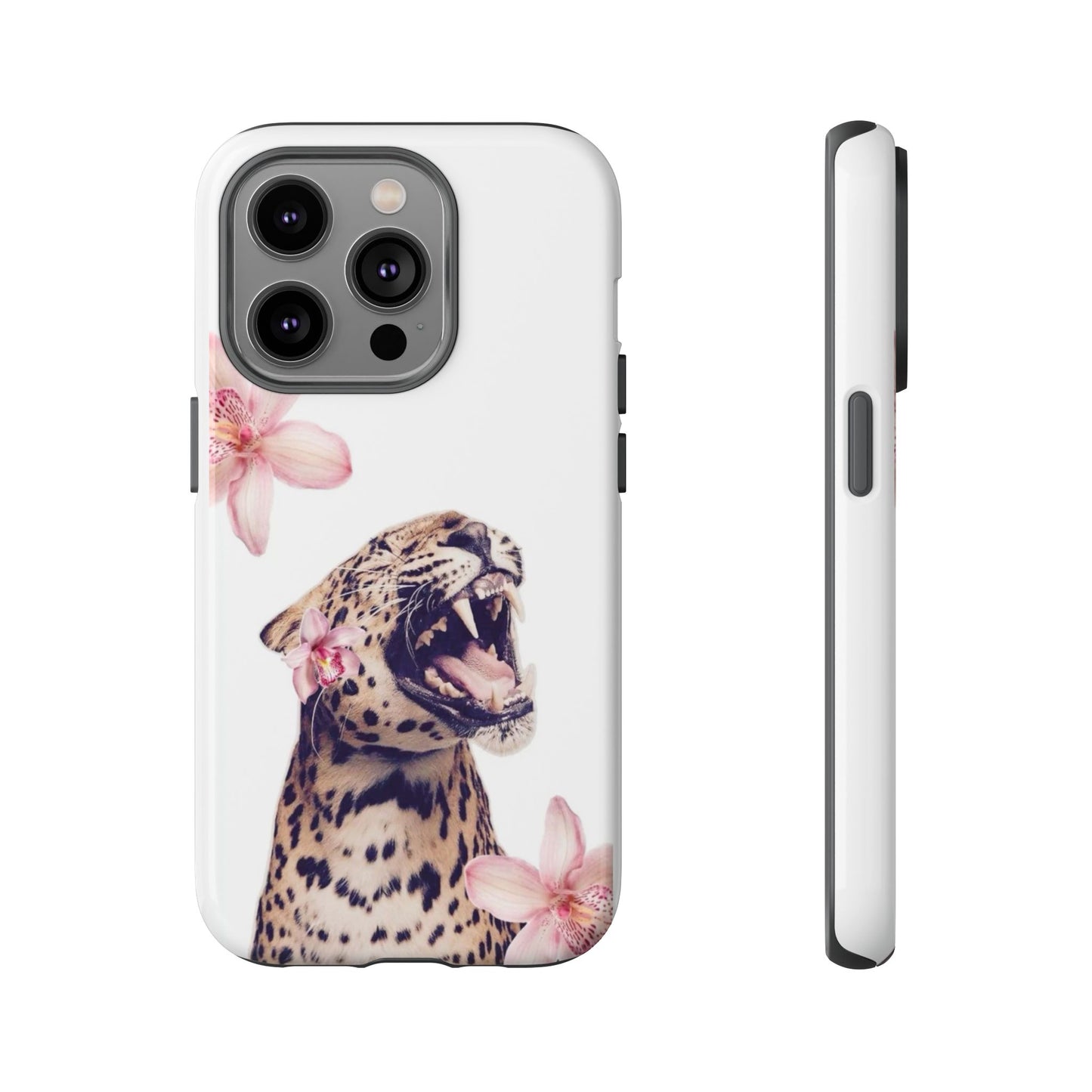 Leopard Blossom Tough Case
