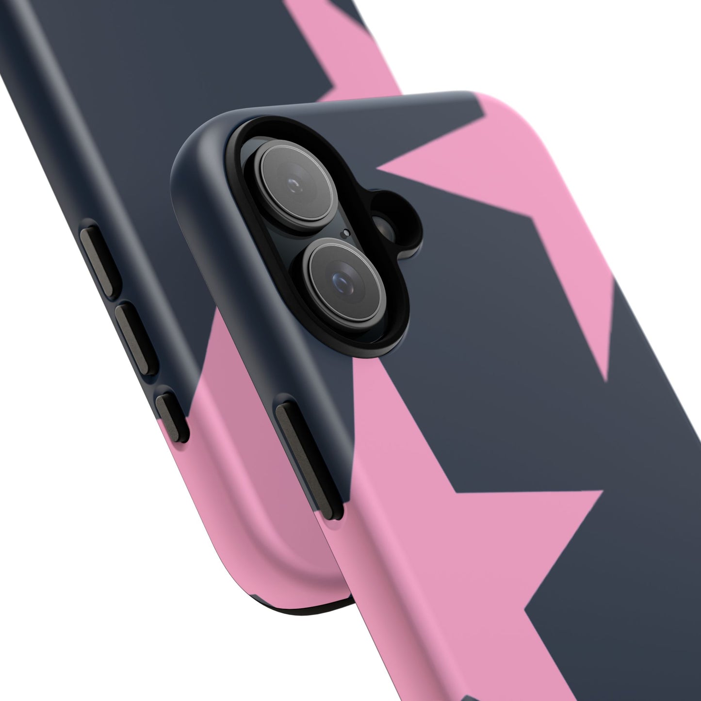 Navy & Pink Star Tough Cover