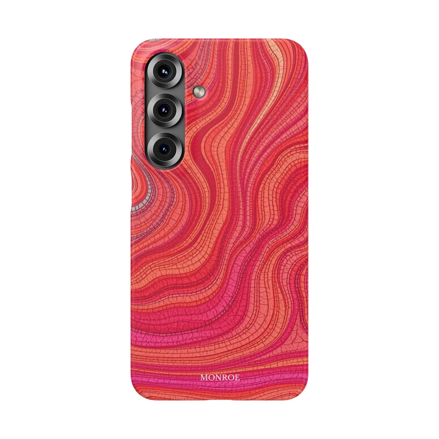 Retro Wavy Red Case