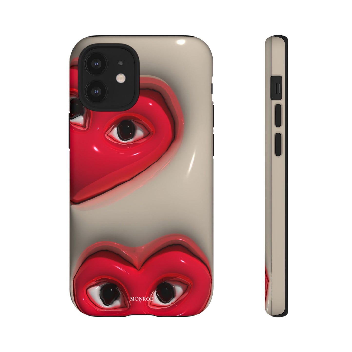 Red Heart Eyes Tough Case
