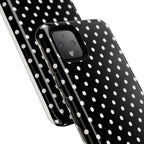 Black Polka Dot Phone Case