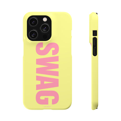 ''SWAG'' Yellow Case