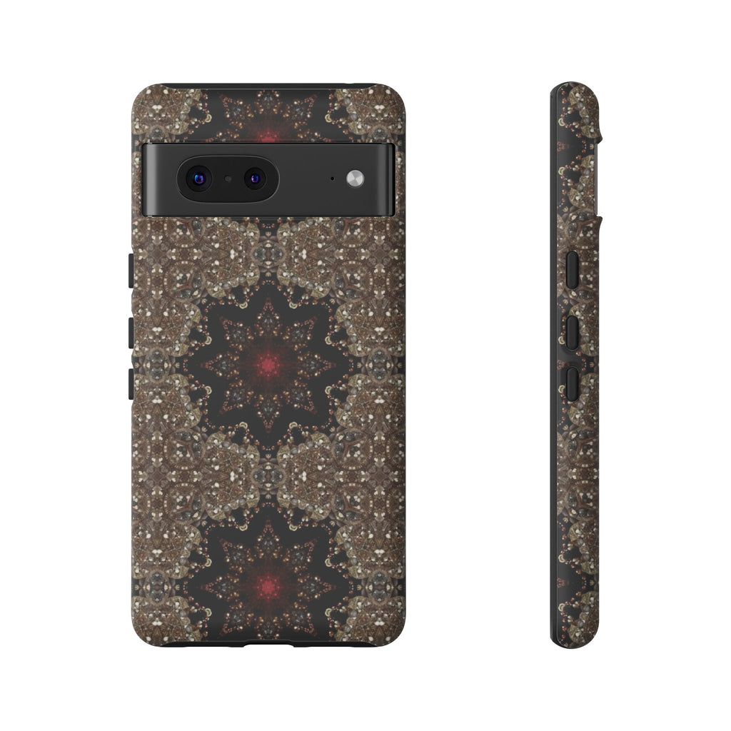 Brown Mandala Tough Protective Case