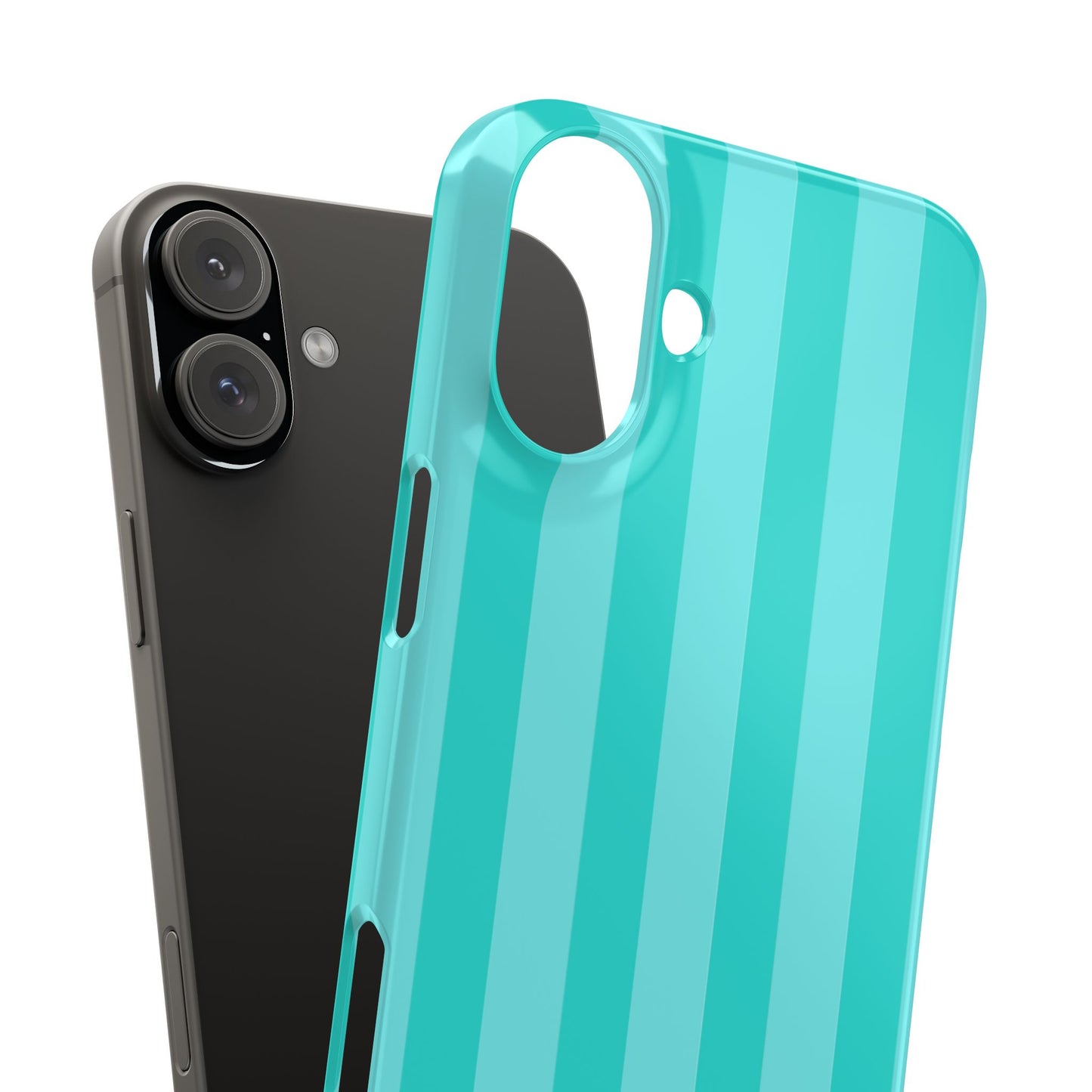 Striped Aqua Case