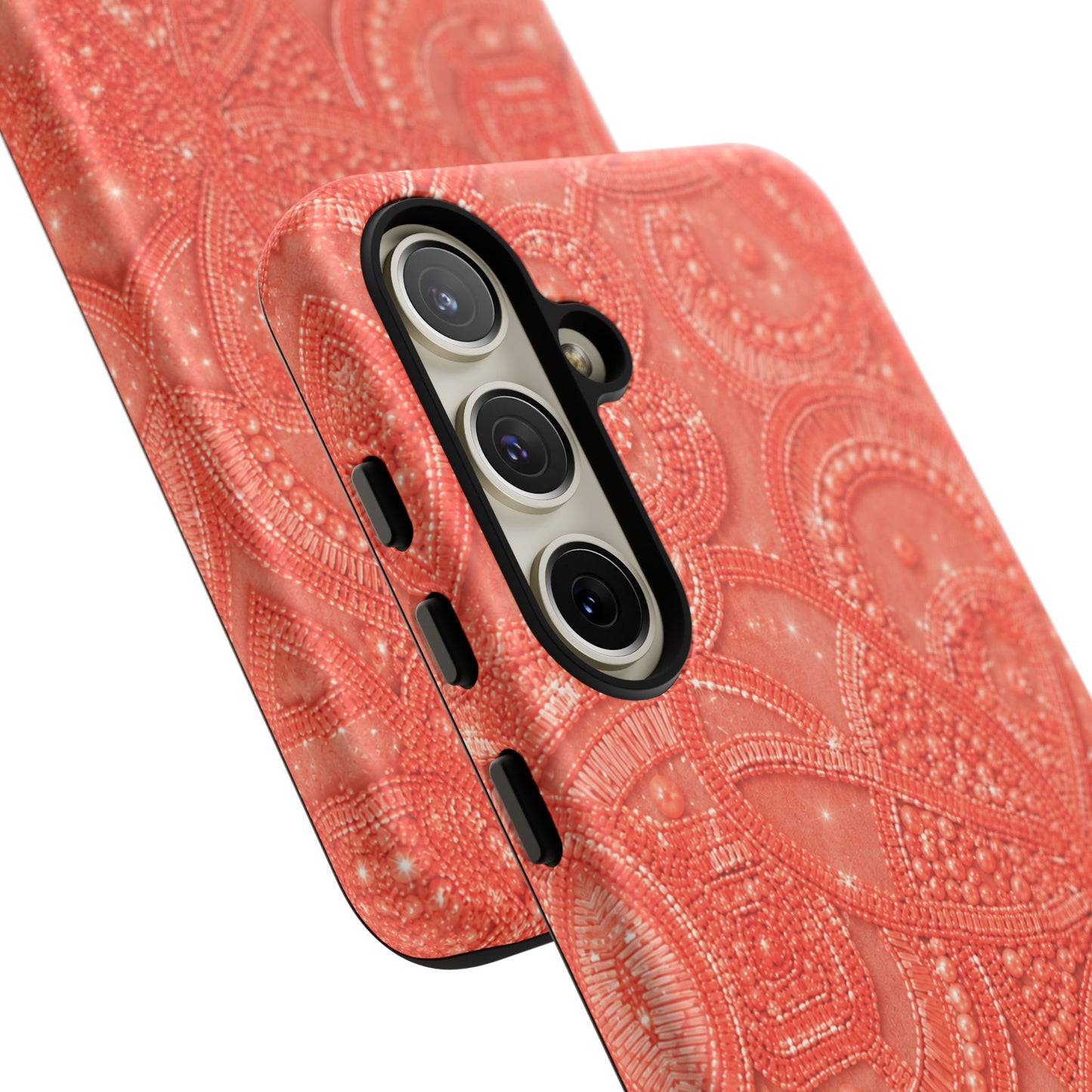 Coral Lace Tough Case