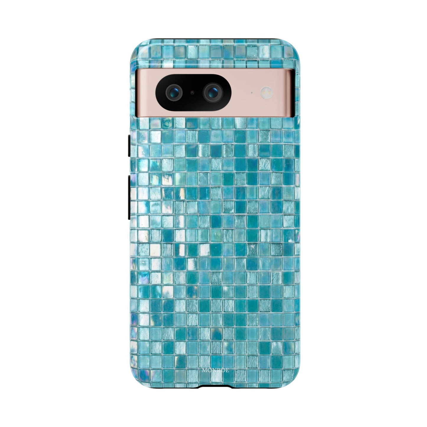 Hot Blue Mosaic Tile Tough Case