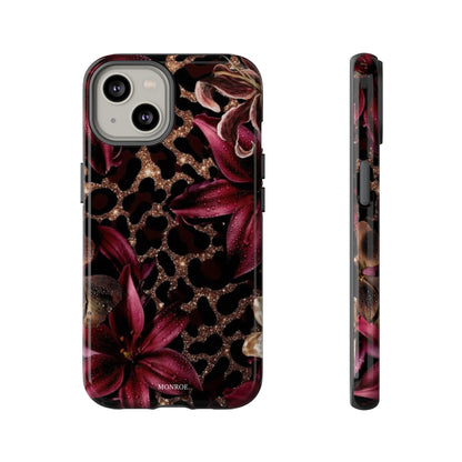 Burgundy Lily Tough Case
