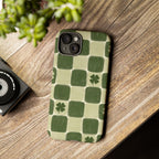 Clover Checker Tough Phone Case