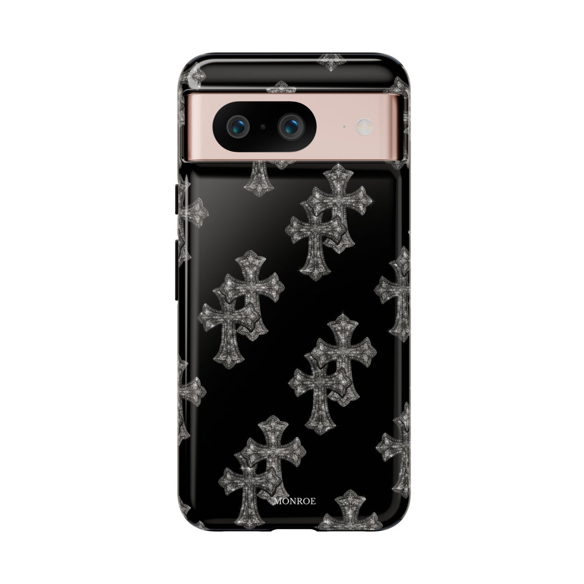 Black Crystal Cross Tough Case