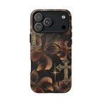 Floral Cross Pattern Tough Case