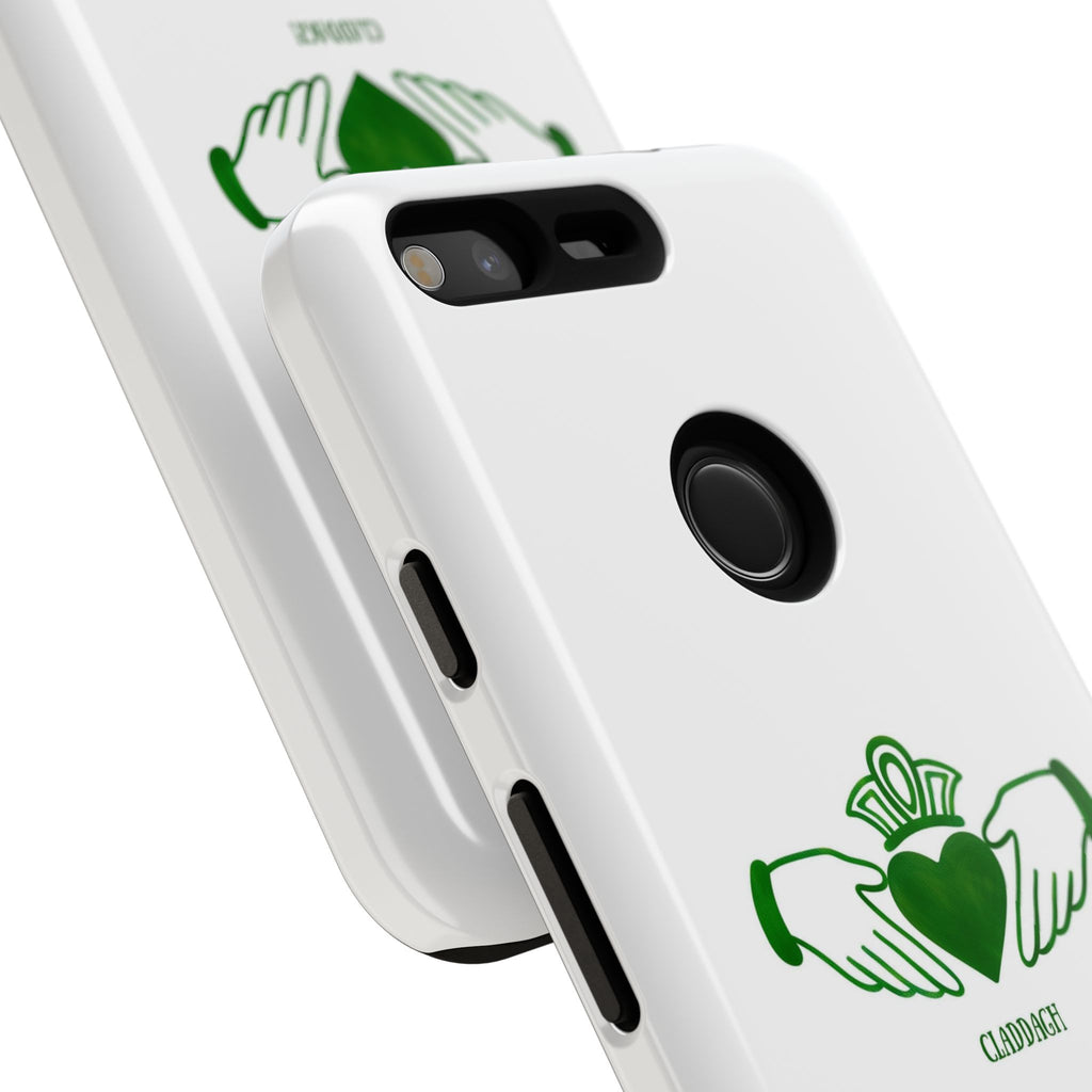 Irish Claddagh Symbol Green Tough Case