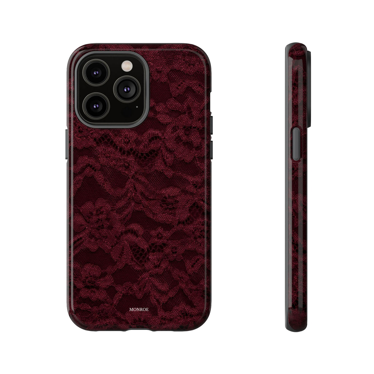 Burgundy Lace Tough Case