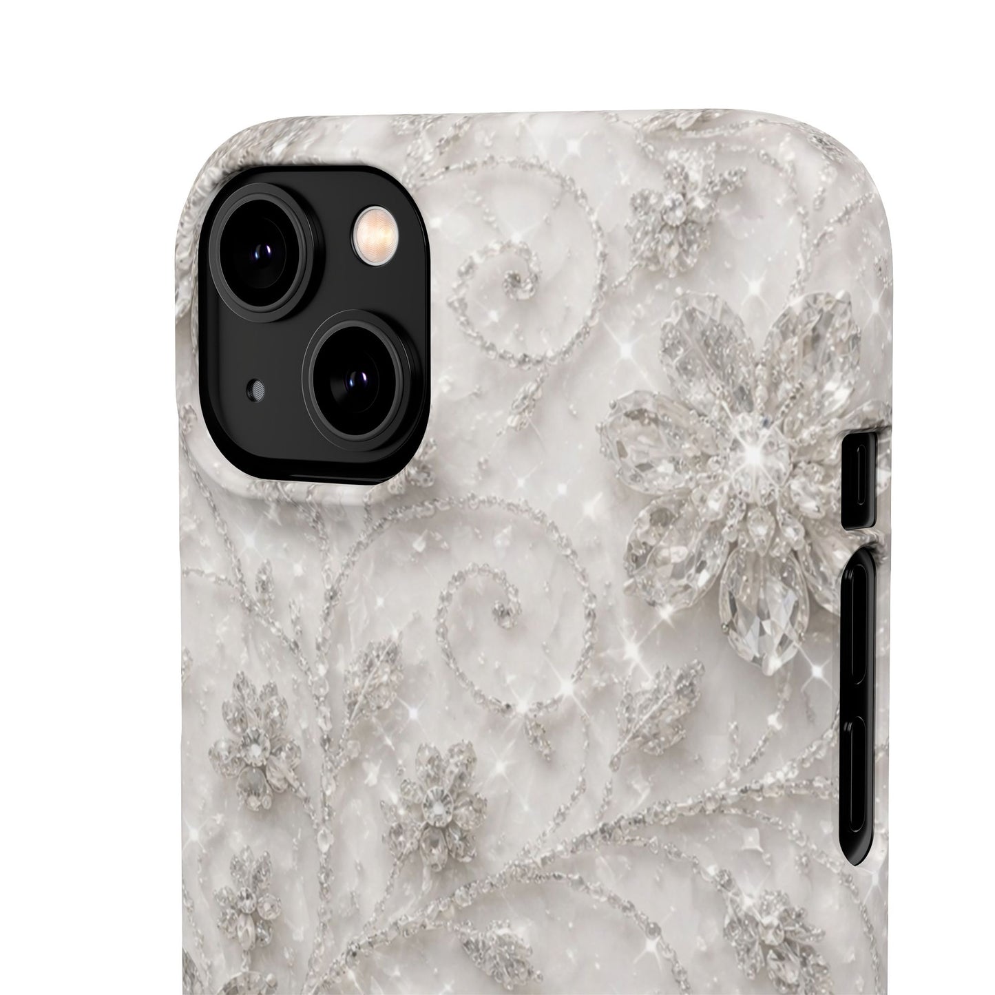 Glittery Floral Case