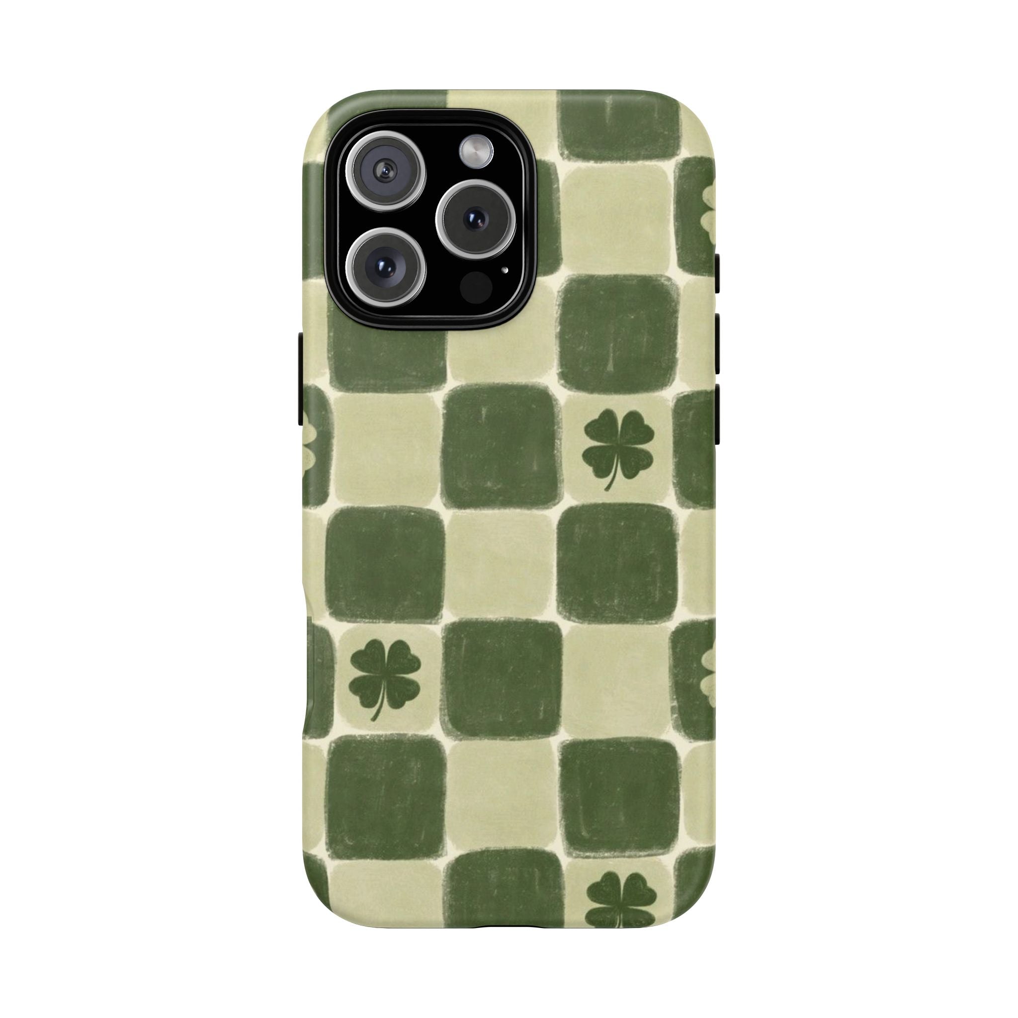 Clover Checker Tough Phone Case