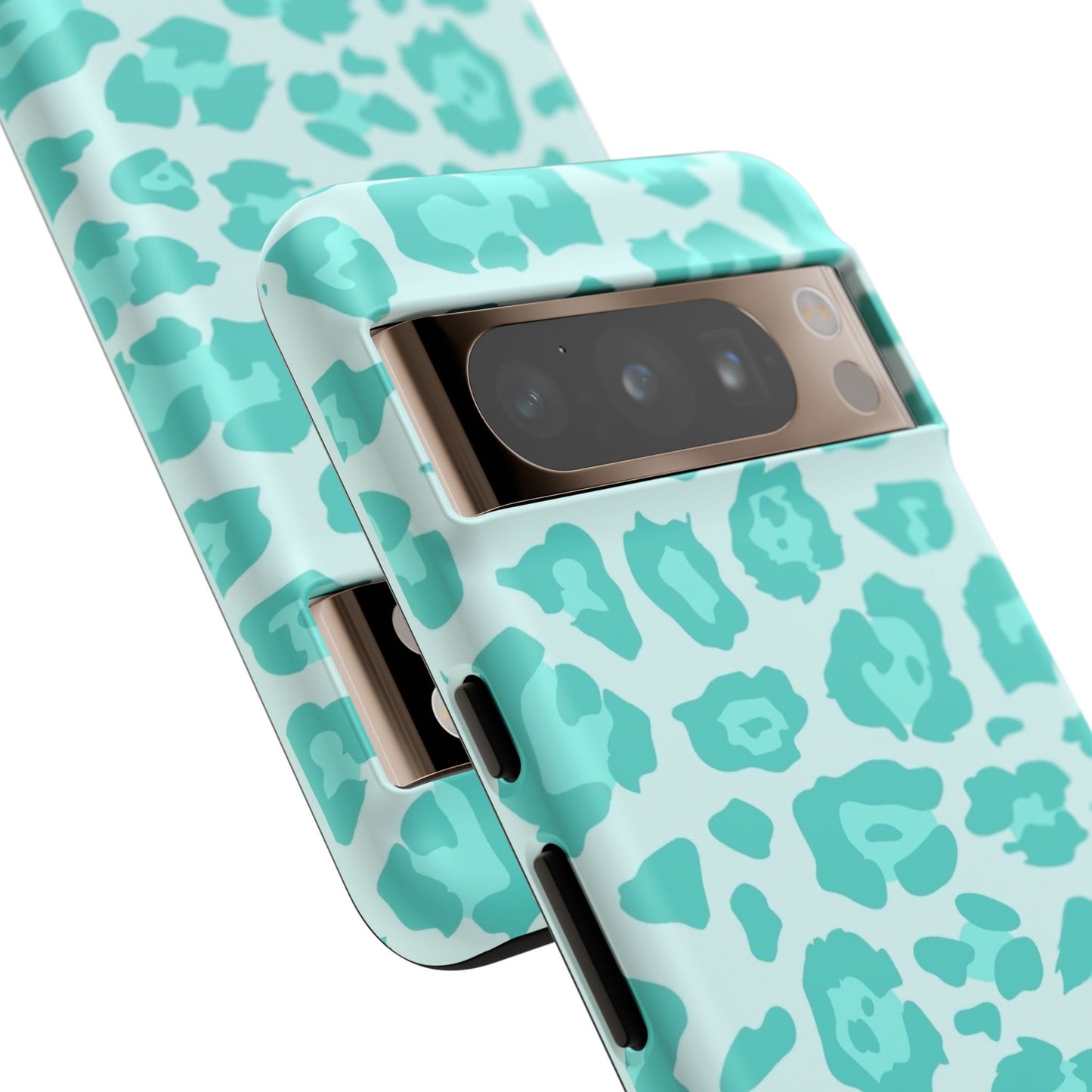 Teal Leopard Tough Case