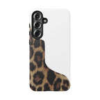 Half Cheetah Print Phone Case