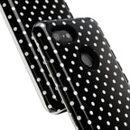 Black Polka Dot Phone Case