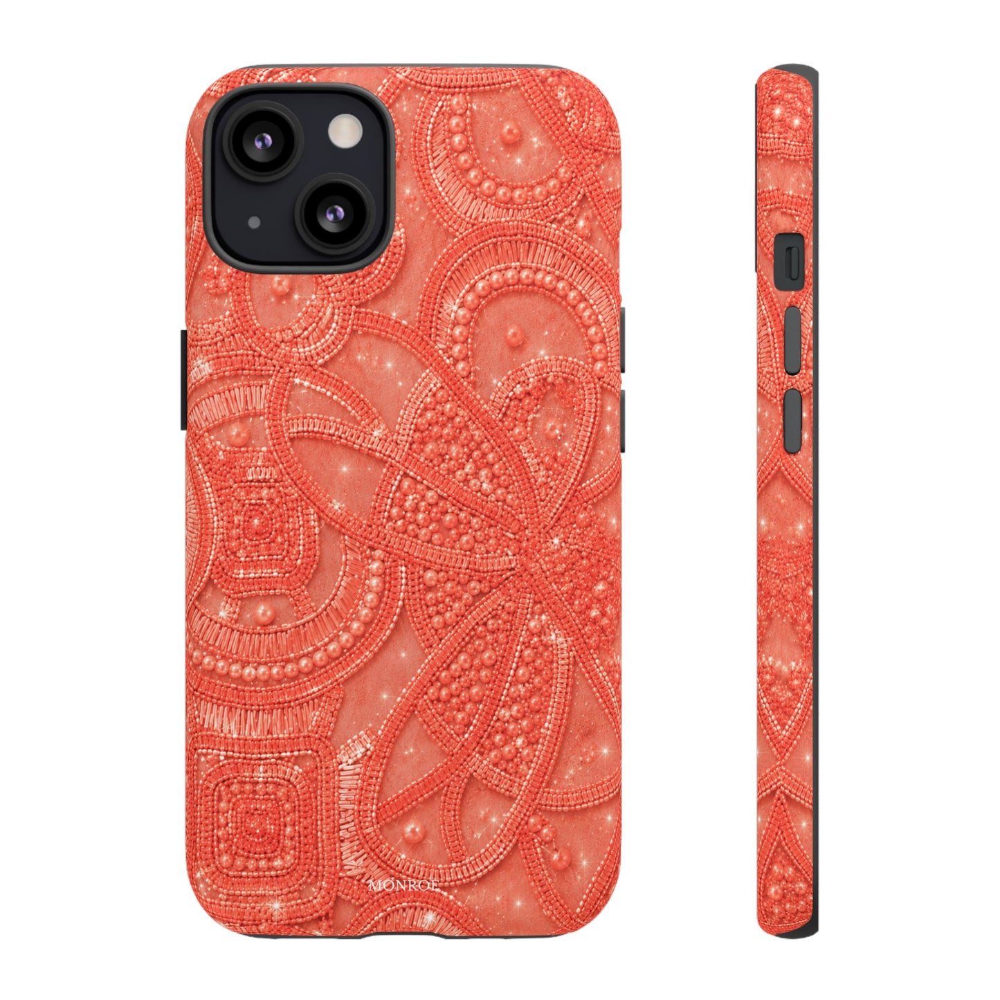 Coral Lace Tough Case