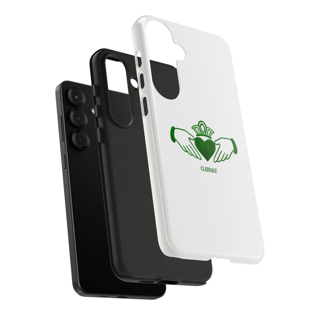 Irish Claddagh Symbol Green Tough Case