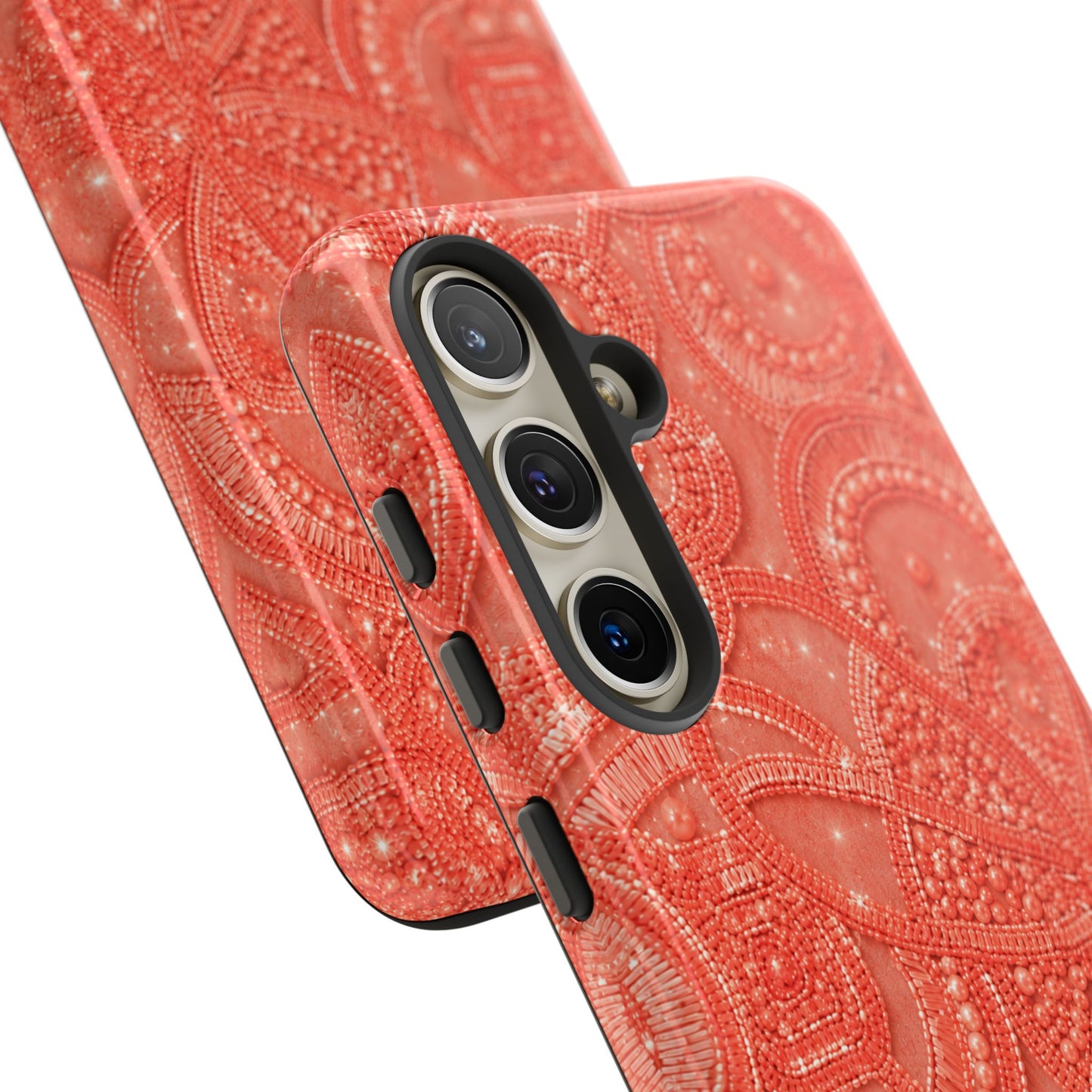 Coral Lace Tough Case