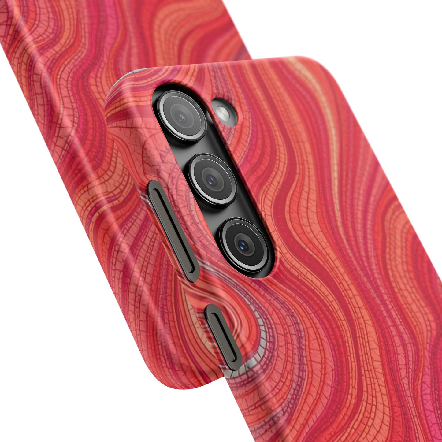 Retro Wavy Red Case