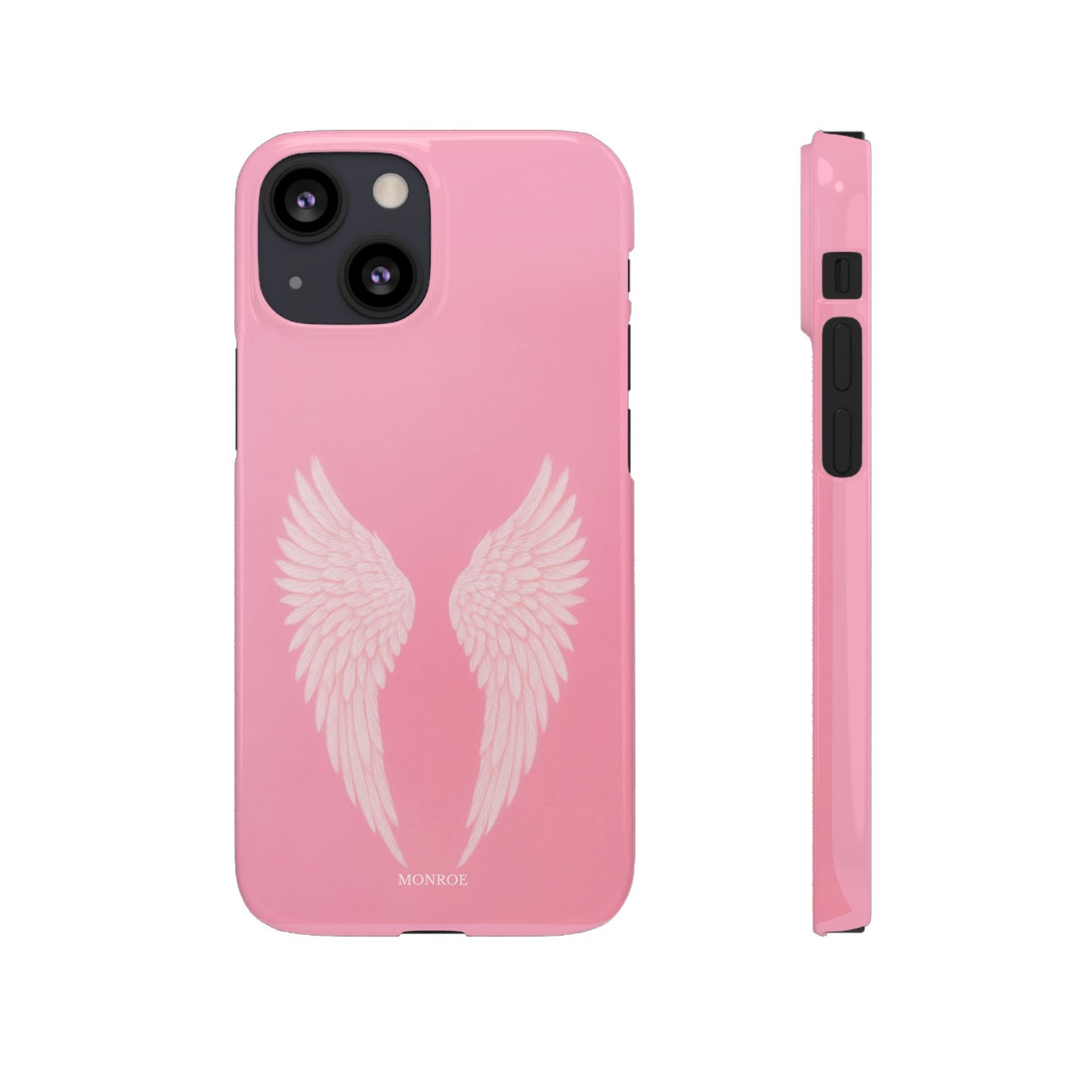 Pink Angel Wings Case