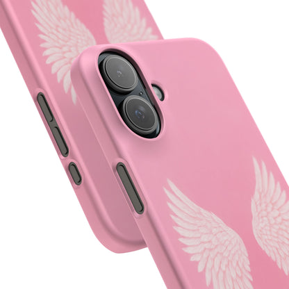 Pink Angel Wings Case