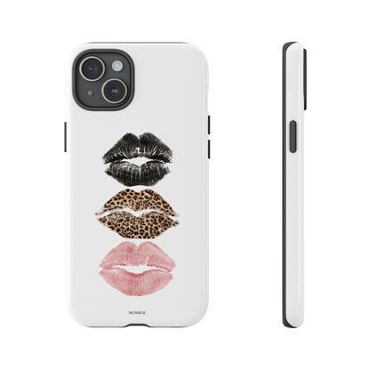 Leopard Glam Lip Tough Case