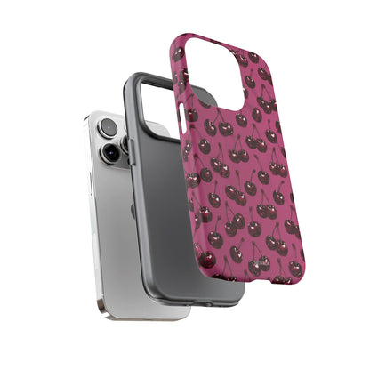Burgundy Cherries Tough Case