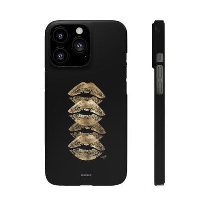 Gold Kiss Stack Case