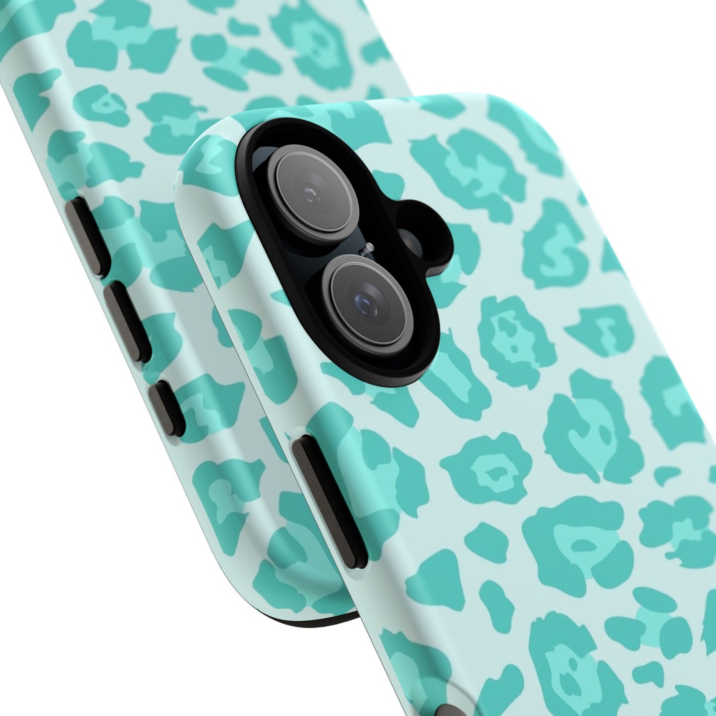 Teal Leopard Tough Case