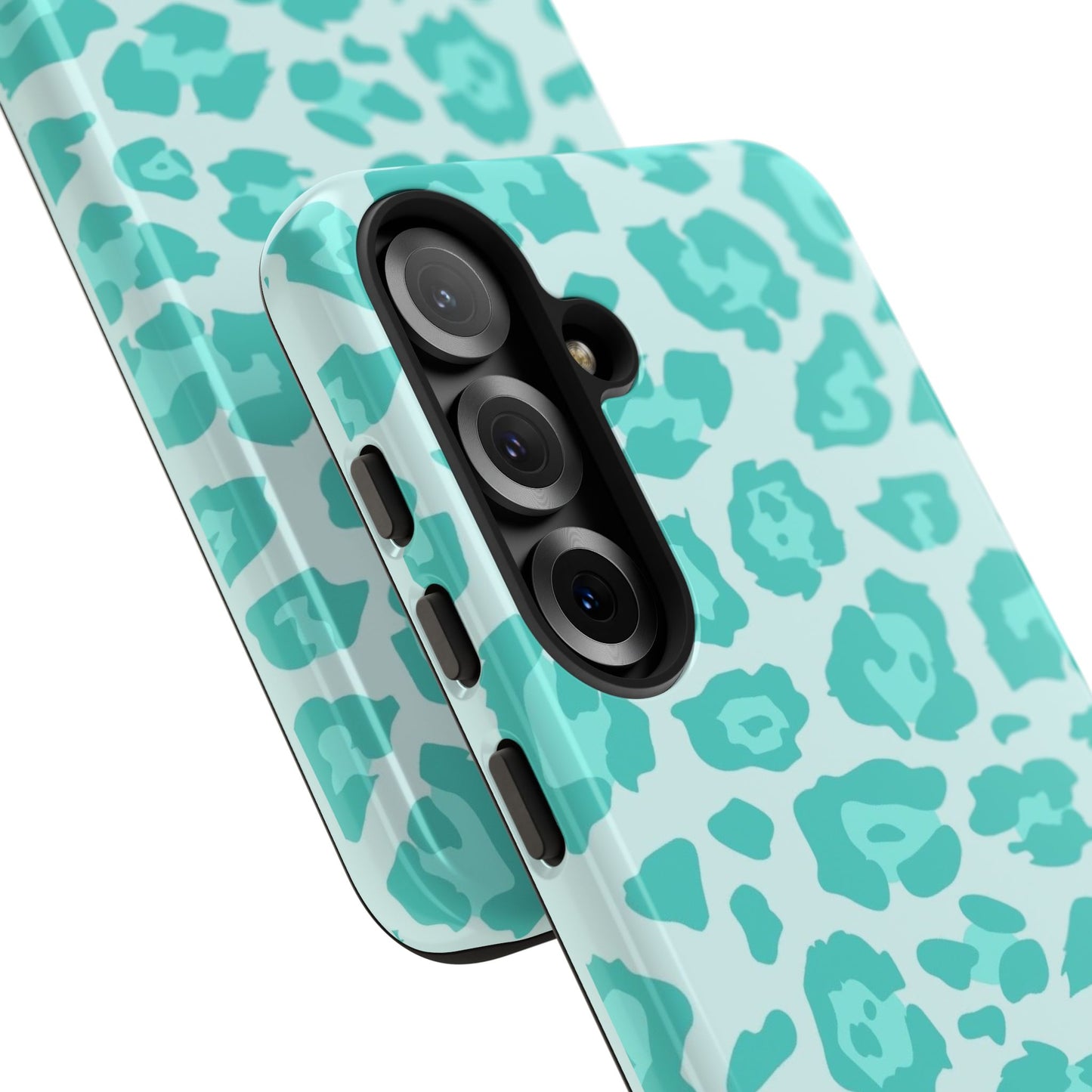 Teal Leopard Tough Case