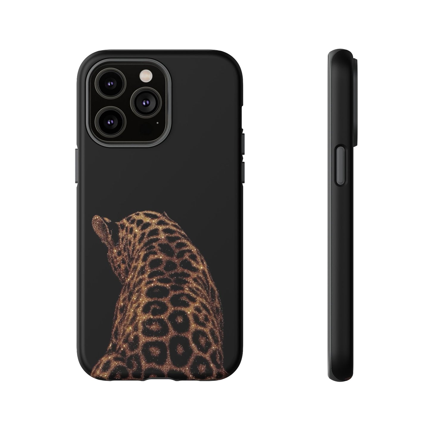 Leopard Back Tough Phone Case
