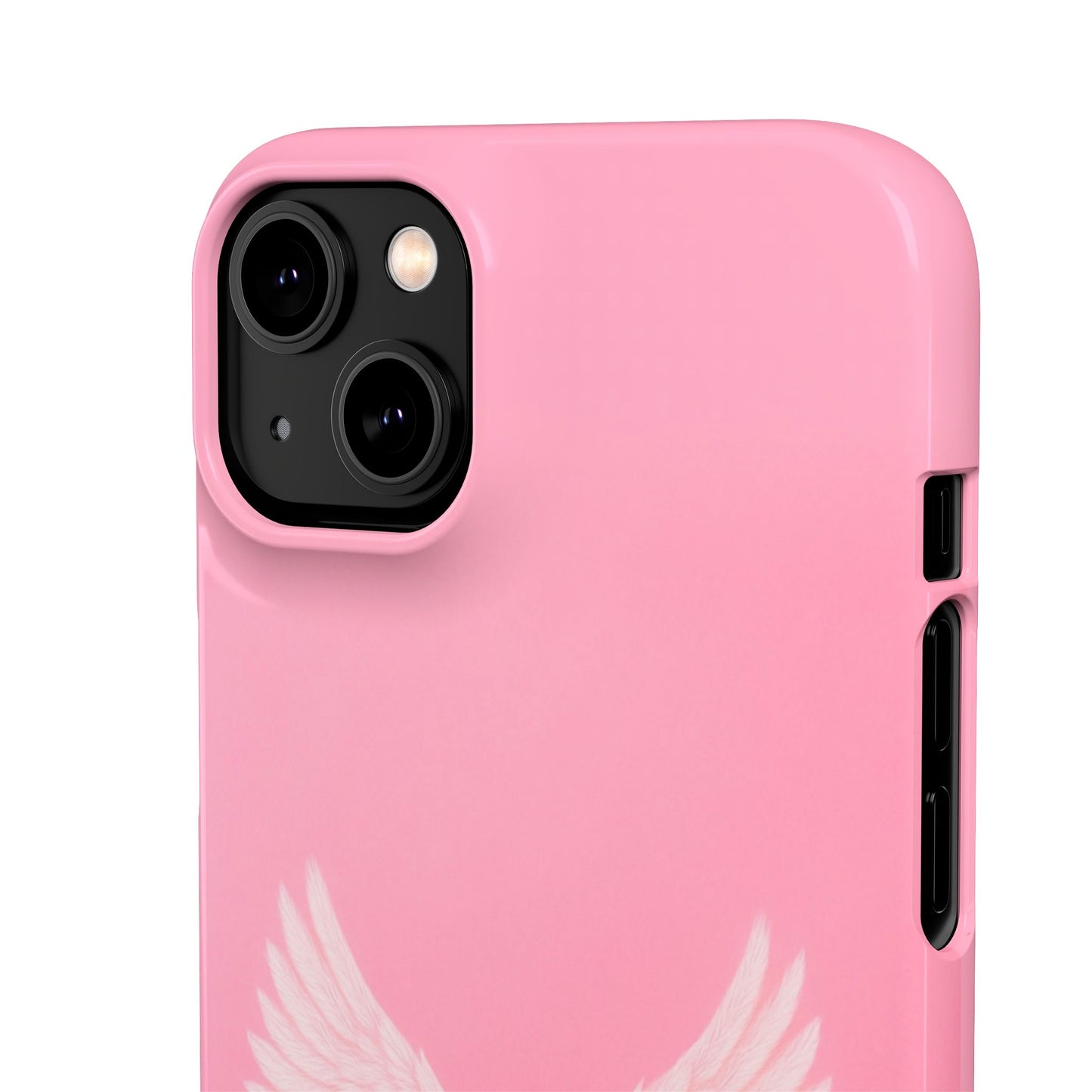 Pink Angel Wings Case