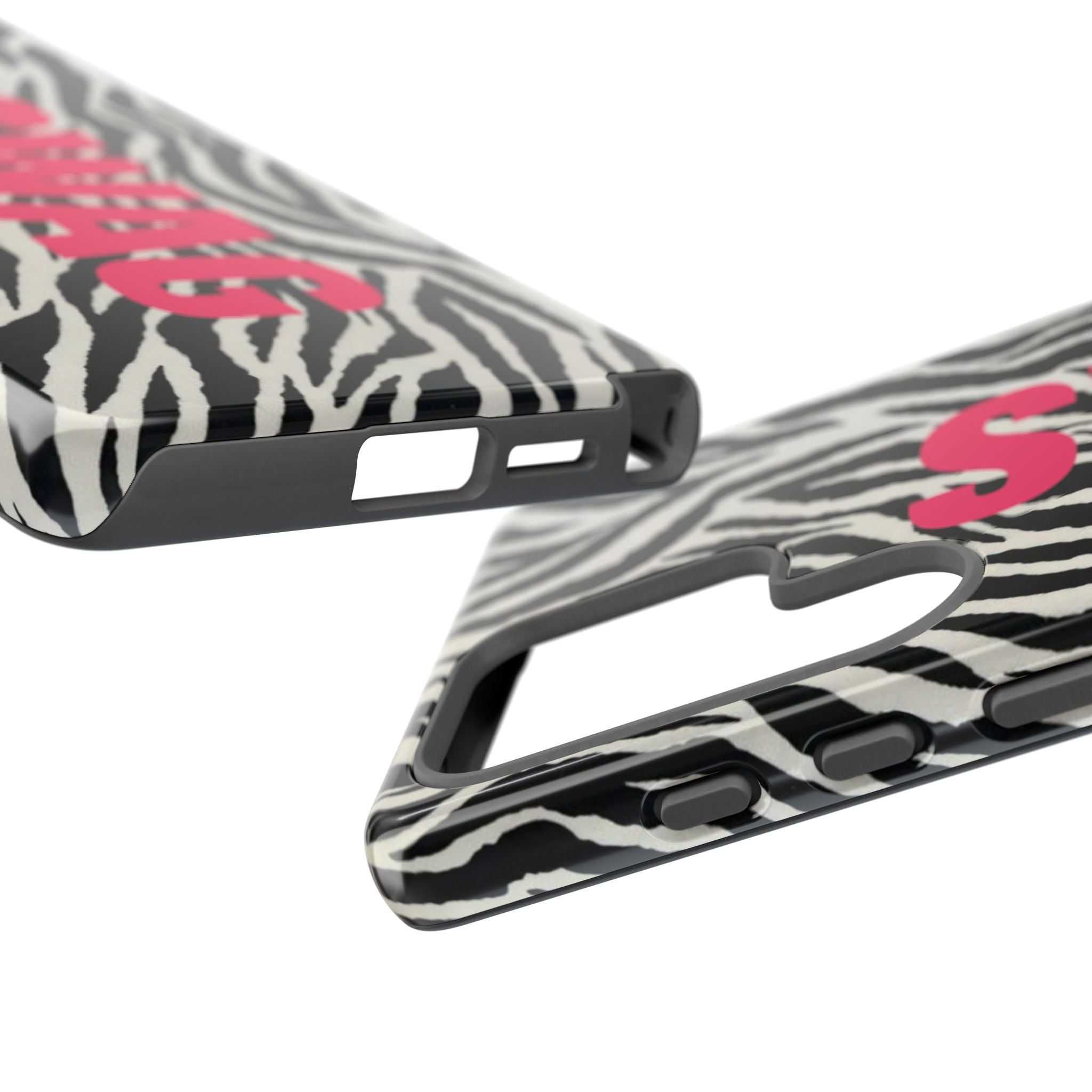 'SWAG' Zebra Print Tough Case