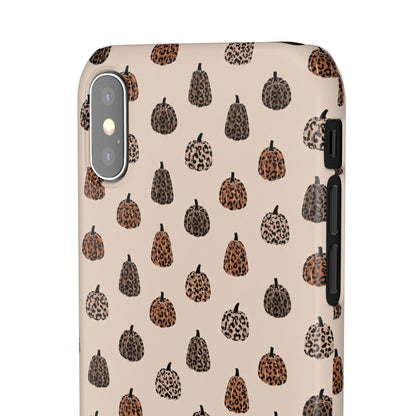 Leopard Pumpkin Case