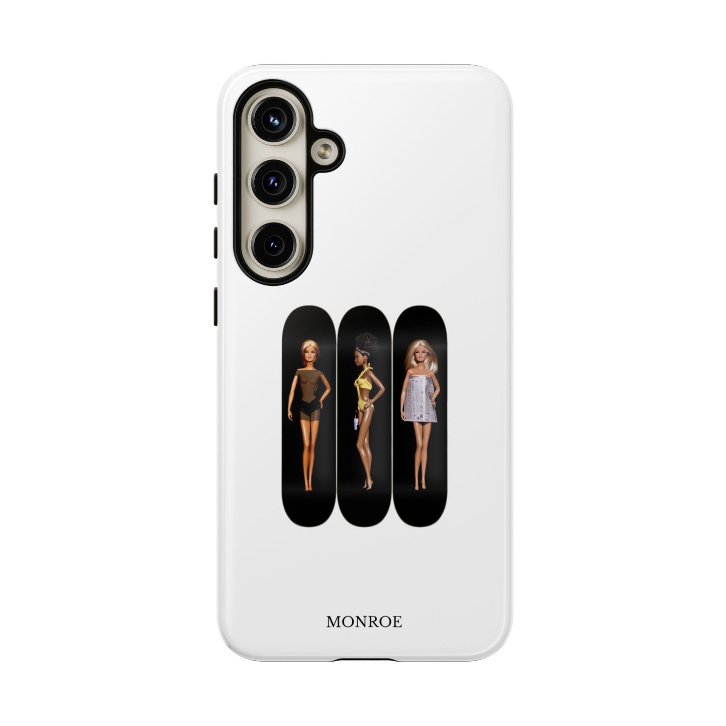 Retro Doll Skateboard Tough Case
