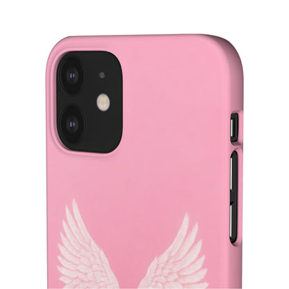 Pink Angel Wings Case