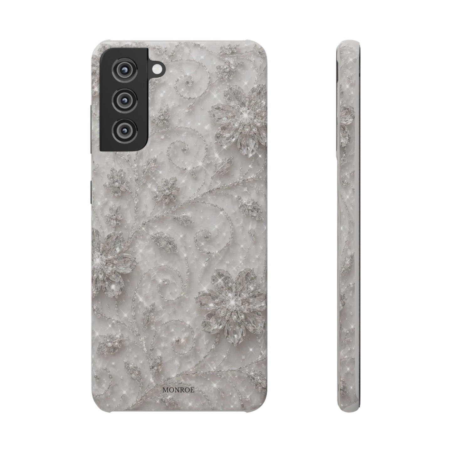 Glittery Floral Case