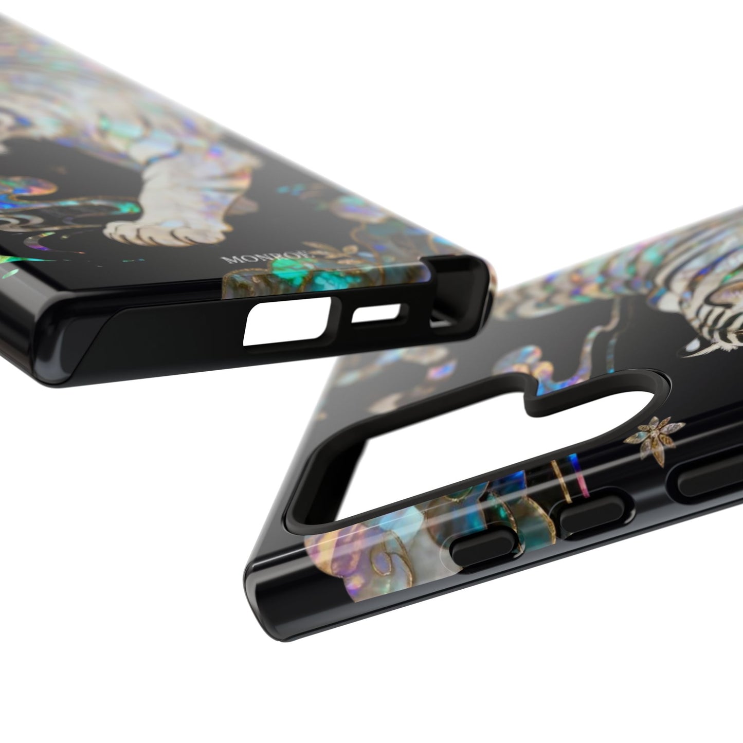 Iridescent White Tiger Tough Case