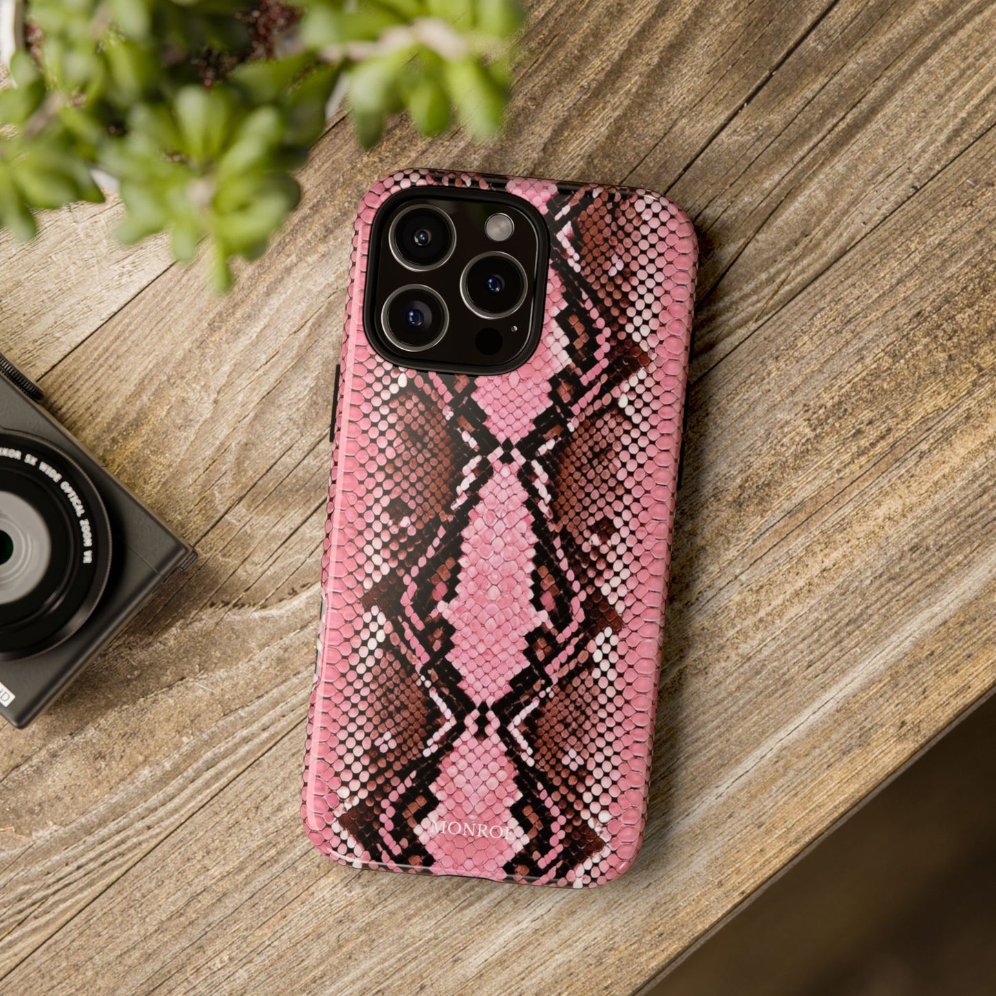 Pink Snake Tough Case