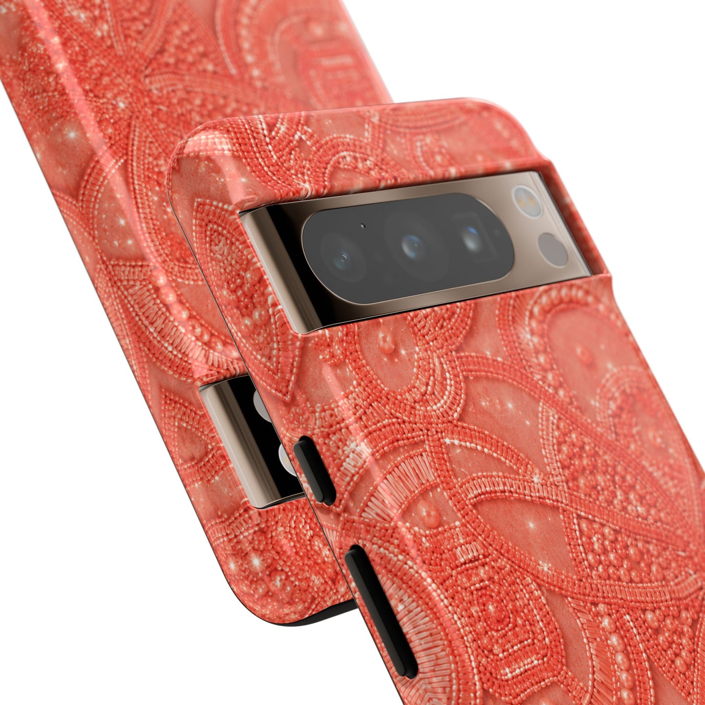 Coral Lace Tough Case
