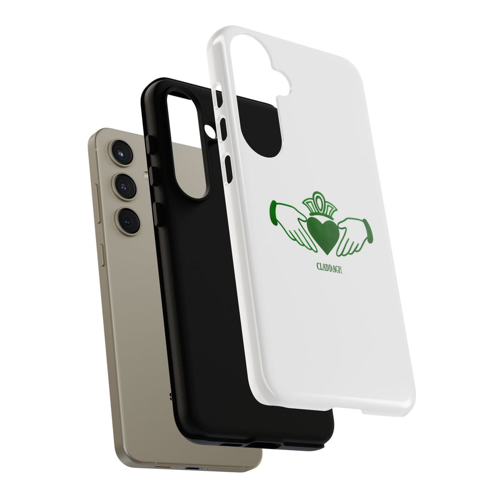Irish Claddagh Symbol Green Tough Case